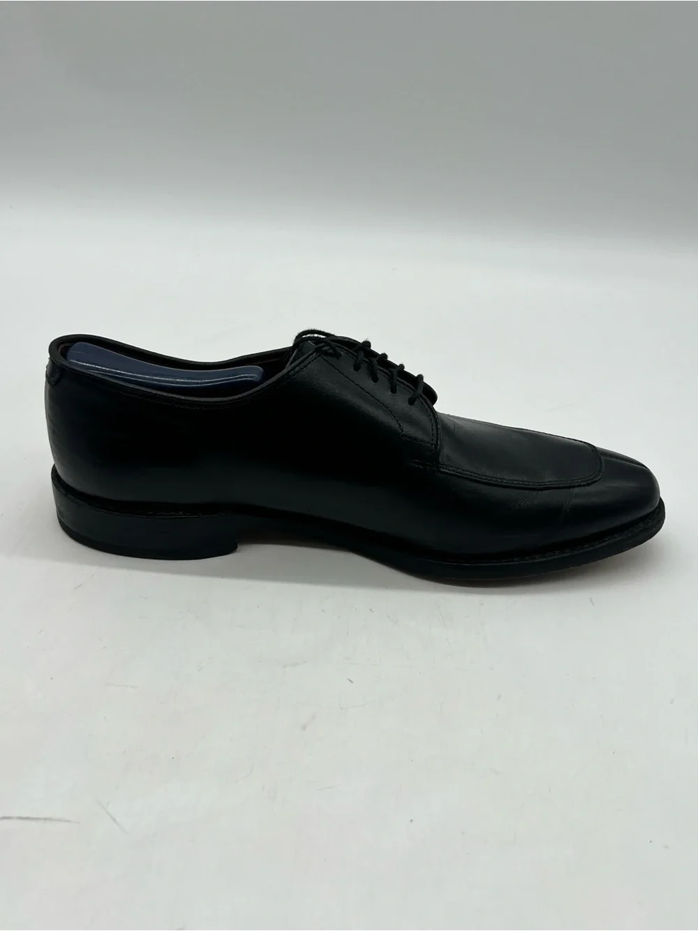 Allen Edmonds Delray Men’s 9D Black Leather Moc Split Toe Oxford Dress Shoes